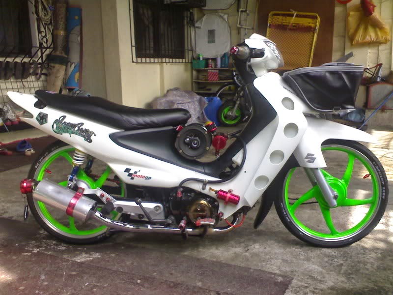 gambar modifikasi motor suzuki smash