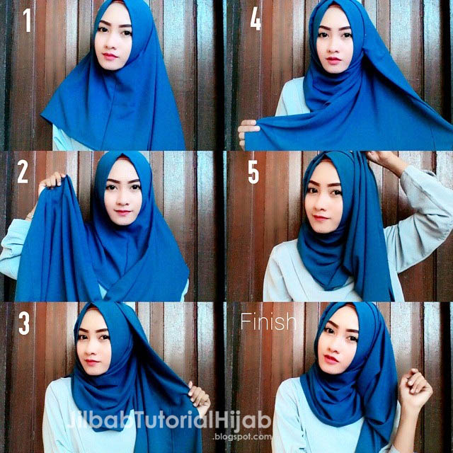 Tutorial Hijab Pashmina Untuk Sehari-hari Instan Terbaru