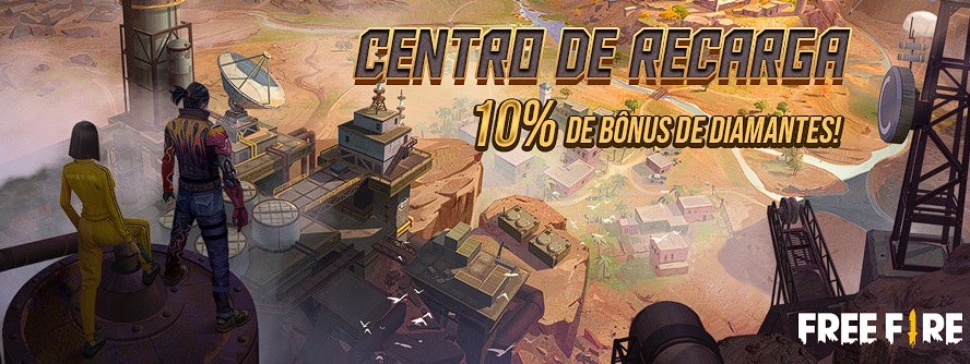 Free Fire Diamantes (Recarga na Conta) - Cadê Meu Jogo