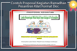 Contoh Anjuran Acara Ramadhan Pesantren Kilat Format Doc