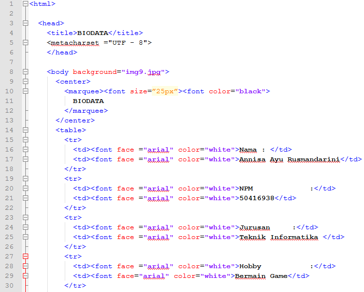 Pembuatan Web Html