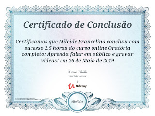 certificado-udemy-mileide-oratoria-videos