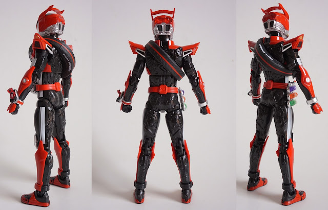 review figuarts SHF Kamen Rider Drive type Speed mold overview back