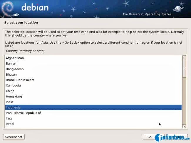 Cara Install Debian 6 Squeeze Berbasis GUI Lengkap Dengan Gambar - Feriantano.com