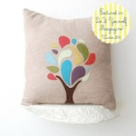 Tree Splash Pillow