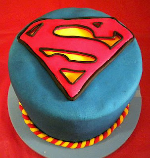 Tortas de Superman para Fiestas Infantiles