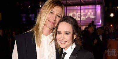 Ellen Page and Samantha Thomas