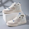 Fashion Social Man Shoes - Imported Lightweight White Sneakers