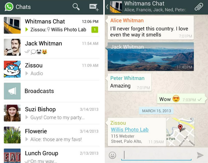 iOS/Android：WhatsApp Messenger APK Download，手機免費傳簡訊APP推薦下載