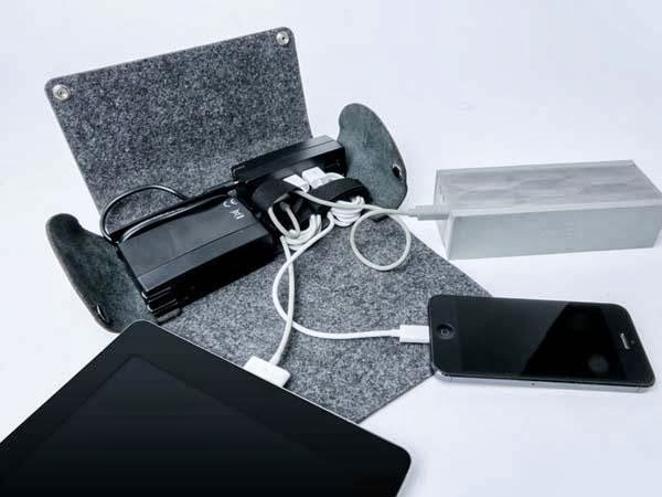 AViiQ Portable Charging Folio Mini Charging Station
