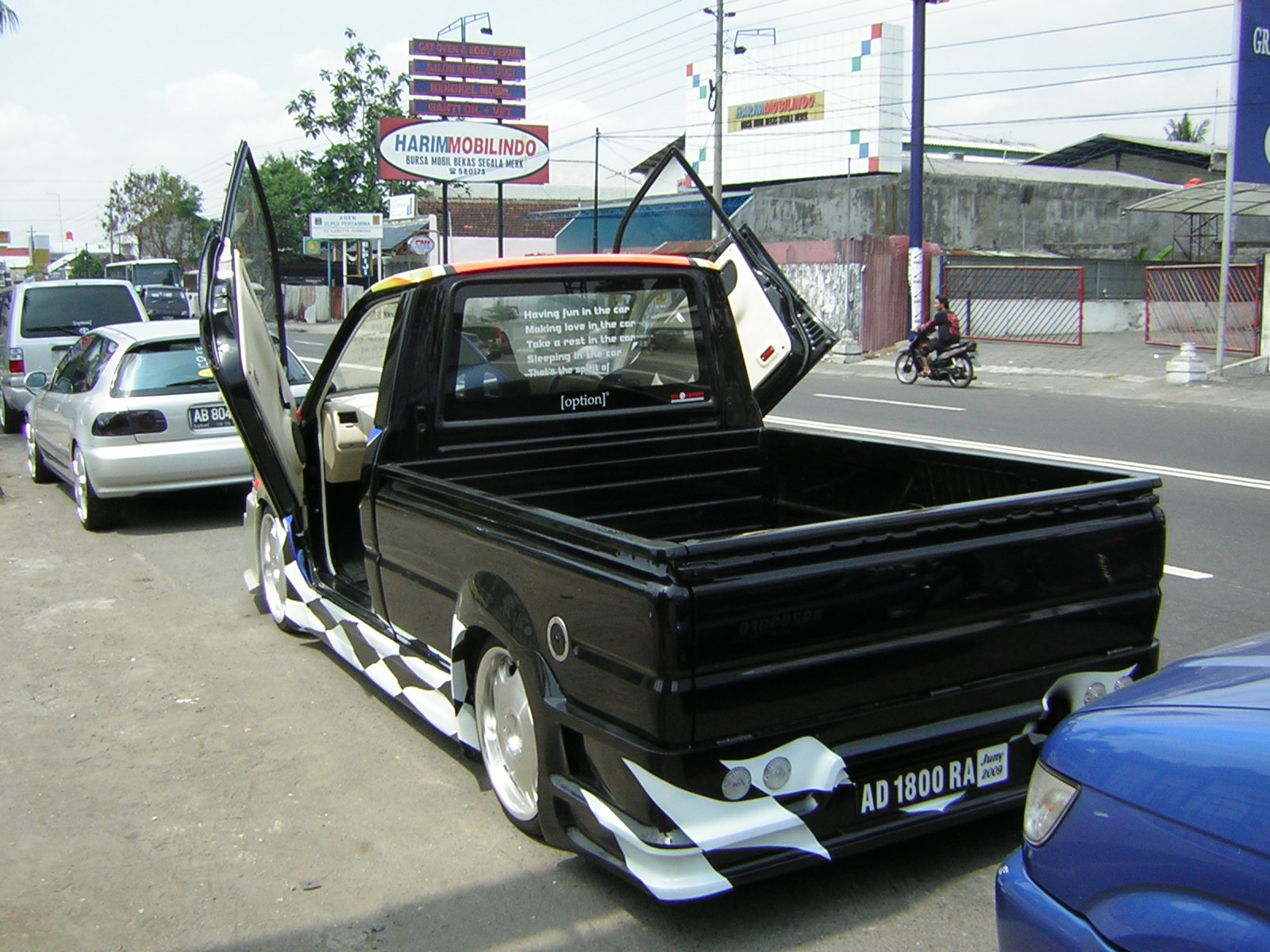 Modifikasi Mobil Pick Up Carry