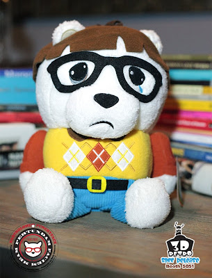 San Diego Comic-Con 2013 Exclusive Bartholomew Punchyface Plush Figure by Scott Tolleson & Luke Chueh