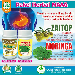obat maag kronis De Nature di Aceh Barat Daya