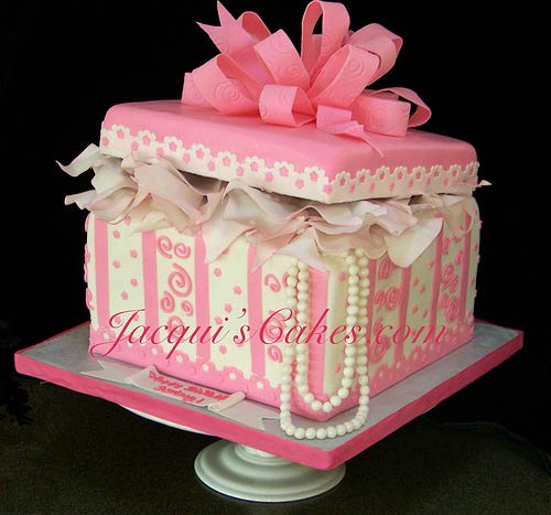 gift box cake designs. Wedding Cakes Boxes With