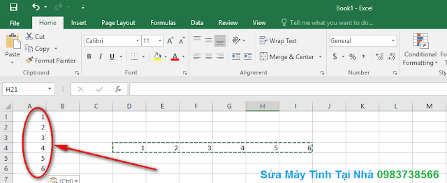 Cách chuyển dòng thành cột trong Excel