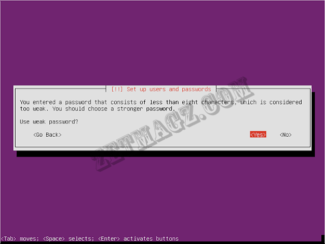 Cara install ubuntu server 16.04 LTS di Virtualbox part 2