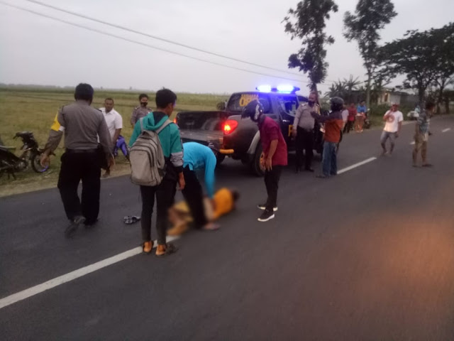 Hukum dan Kriminal, Kecelakaan Lalu Lintas, Polsek Rejoso, Kabupaten Nganjuk, Nganjuk