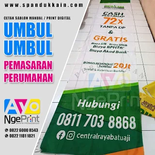 Cetak Umbul-Umbul Promosi yang Memikat di Tempat Ini