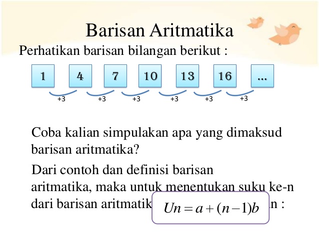 Cara Mudah Mengerjakan Soal Barisan Aritmatika Dan Geometri