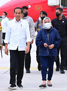 Usai Kunjungan Kerja di Provinsi NTB, Presiden dan Ibu Iriana Kembali ke Jakarta