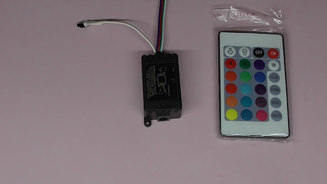 24 Key Plastic IR Remote Controller for RGB | rgb controller