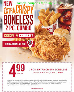 free Kfc coupons february 2017