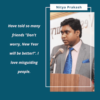 New Year Quotes by Nitya Prakash