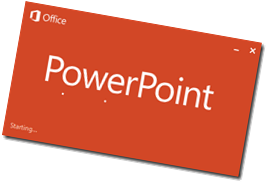 power point start screen
