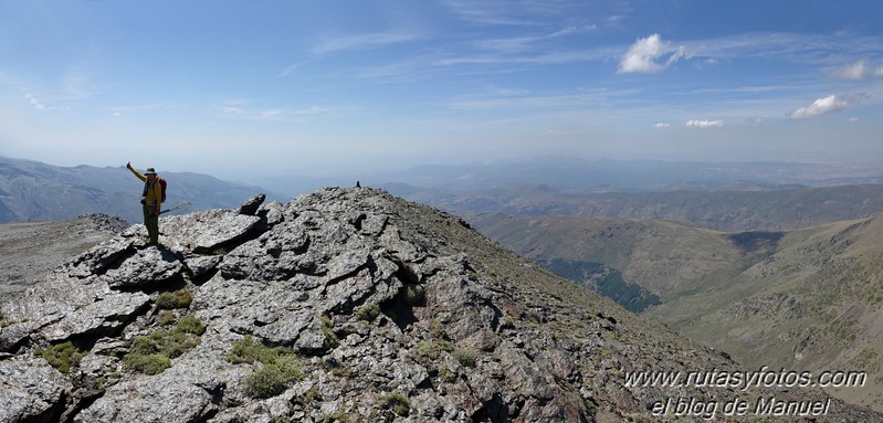 Mojonera-Pico de la Justicia-Pico del Cuervo-Mojón Alto