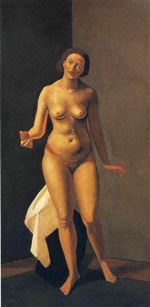 Андре Дерен André Derain Обнаженная женщина держит яблоко