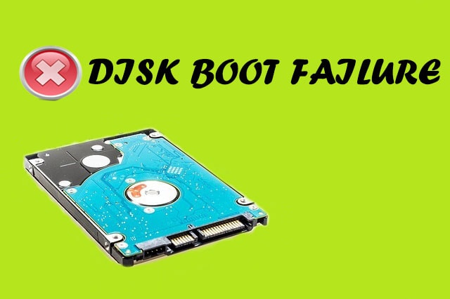 Fix Disk Boot Failure Insert System Disk And Press Enter