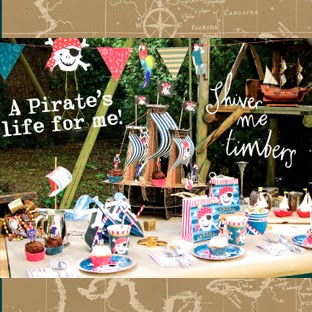 Ahoy There Pirate Birthday Party, Pirate Birthday Party, Pirate Party Supplies