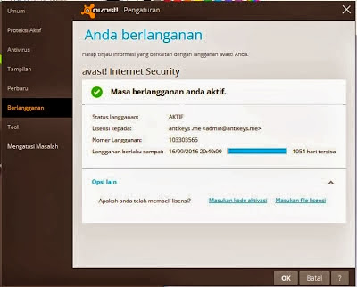 Download Avast Internet Security 9.0.2014.308 Full License Key Until 2016