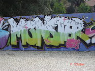 Mural Monster em Entrecampos