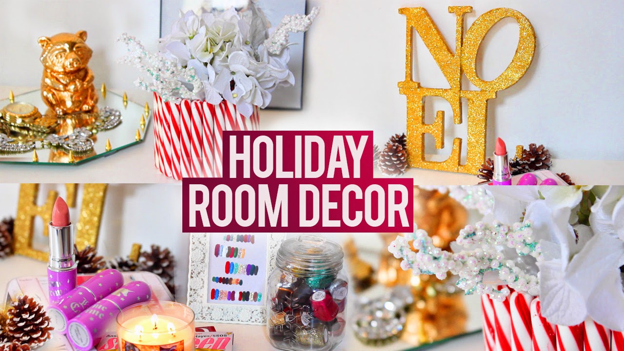 Hellomaphie DIY  Holiday  Room  Decorations  Easy  Fun and 