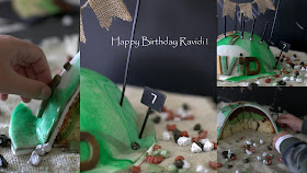 Camouflage cake, Survivor Birthday Decoration, The looks Blog