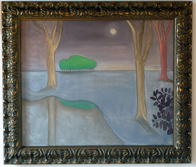 Le paysage dans la peinture contemporaine - Thomas Groslier, peinture/ Paysage au environ de Rambouillet