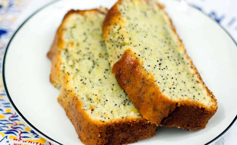  Lemon Poppy Seed Pound Cake