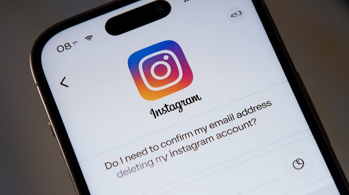 Do I need to confirm my email address before deleting my Instagram account?