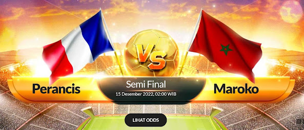 Prediksi Skor Prancis vs Maroko 14 Desember 2022