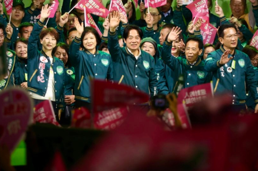 O atual vice-presidente de Taiwan, William Lai Ching-te, integrante do Partido Democrático Progressista (DPP), do governo, é o favorito na disputa | Foto: EFE/EPA/RITCHIE B. TONGO