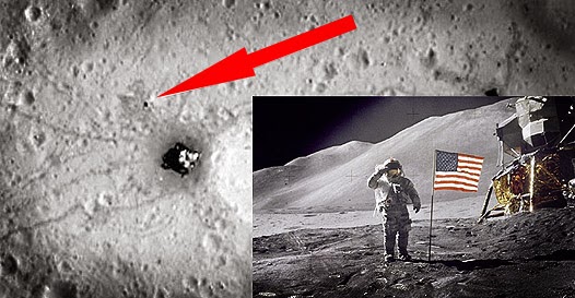 O que aconteceu com as bandeiras deixadas pelos astronautas na Lua?