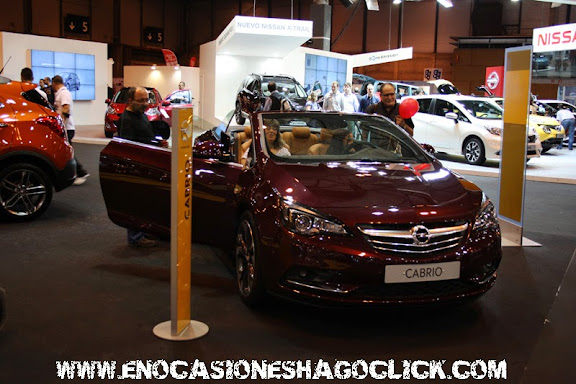Opel Cabrio en salon del automovil de Madrid 2014