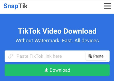 SnapTik App Download TikTok Tanpa Watermark