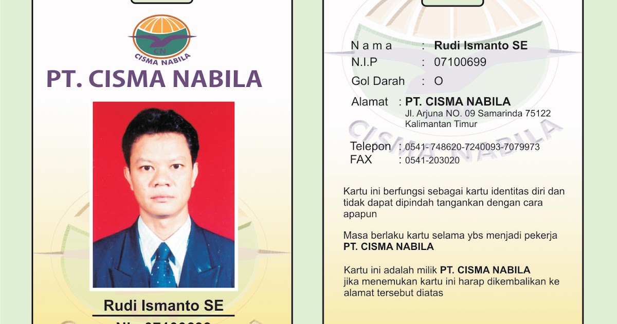 PERCETAKAN LUTHFI GRAFIKA, Samarinda: ID CARD - Samarinda