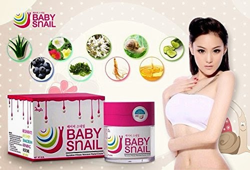 Baby Snail White Cream Regenerate Restore Renew Facial Anti Aging Acne