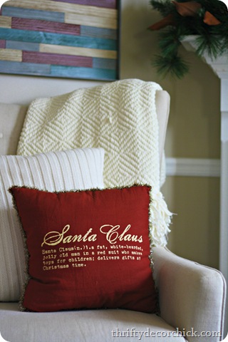 christmas pillows santa