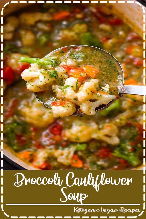 Broccoli Cauliflower Soup Recipe — #eatwell101 #recipe A super nutritious #soup #recipe ready in 15 minutes. #Paleo #low-carb #whole30 #gluten-free friendly! - #recipe by #eatwell101