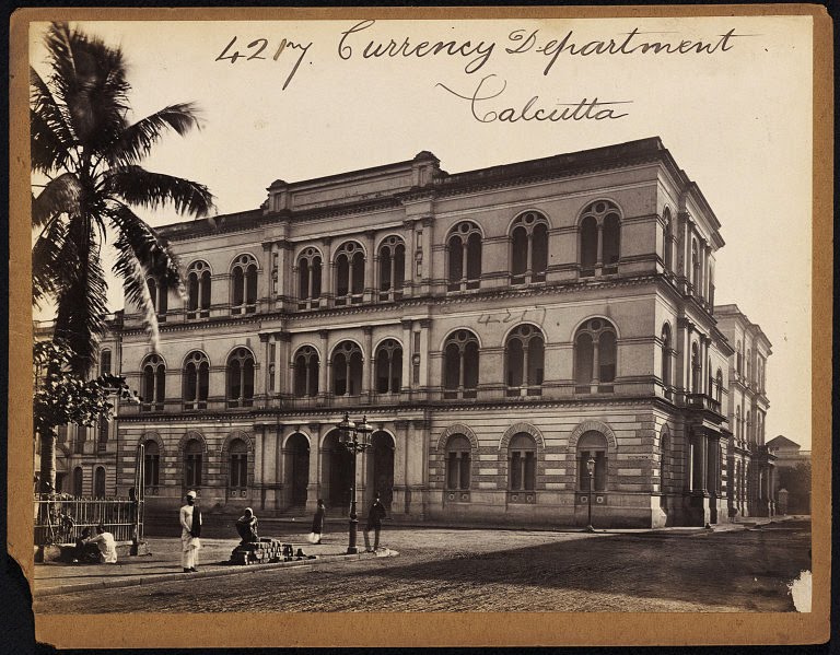 Currency Department Calcutta (Kolkata) - Mid 19th Century