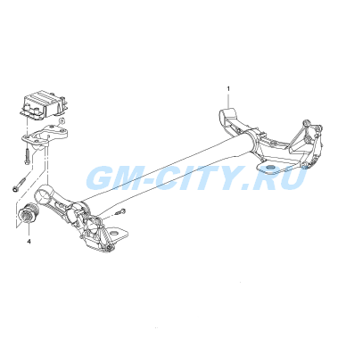 Cầu sau xe Cruze chính hãng GM